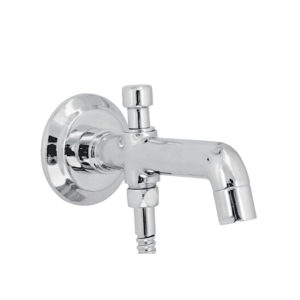 Apex Bath Tub Spout with Button attachment for Telephonic Shower