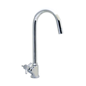 Apex Pillar Cock Swan Neck With Extended Swivel Spout