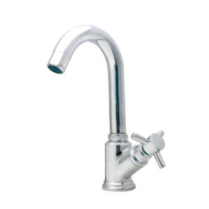 Apex Sink Cock Swivel Spout Table Mounted With Flange