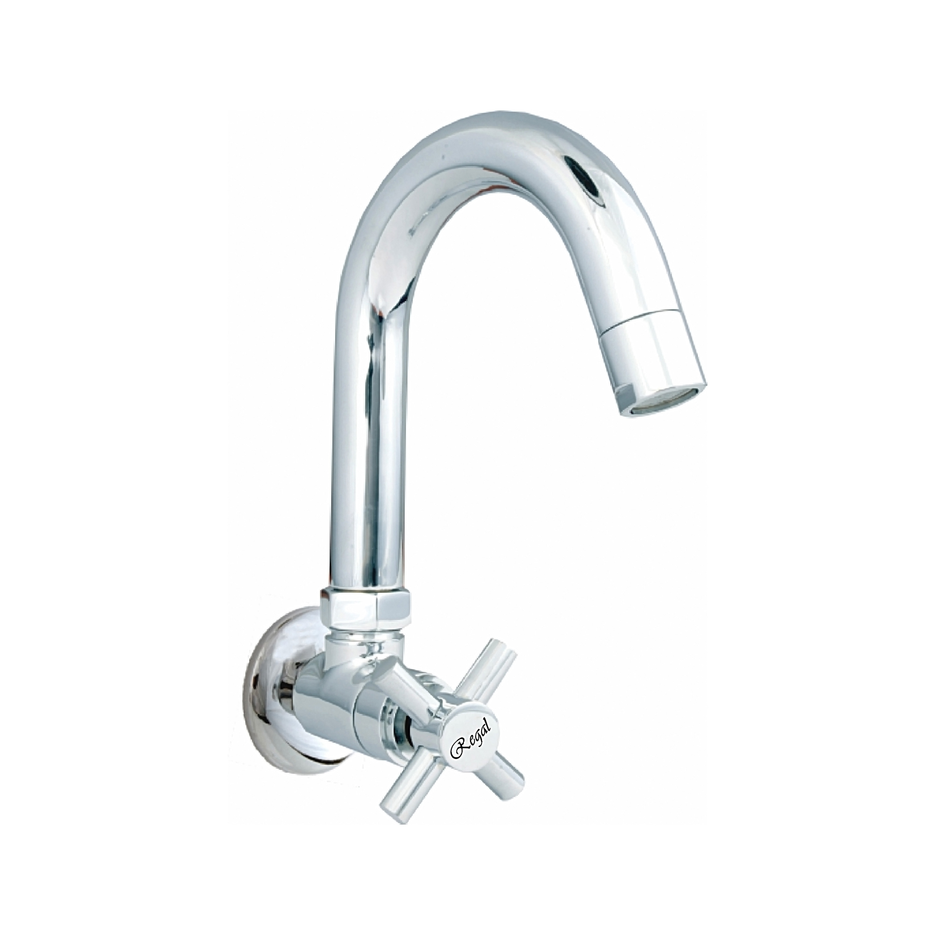Andez Sink Cock Swivel Spout with Wall Flange