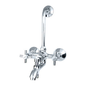 Andez Wall Mixer 3-In-1 with provision for Telephonic & Overhead Shower