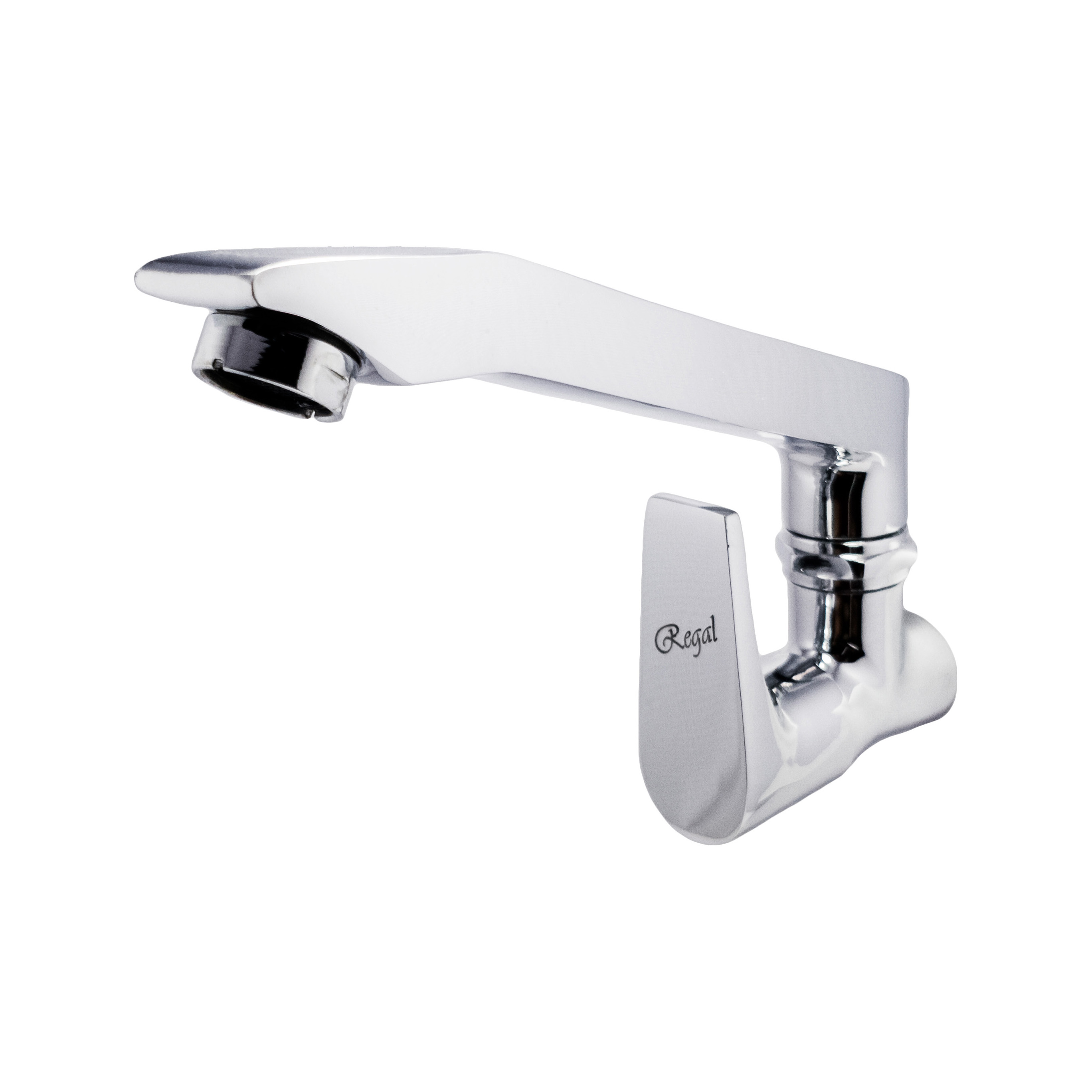 Fabia Sink Cock Swivel Spout With Wall Flange