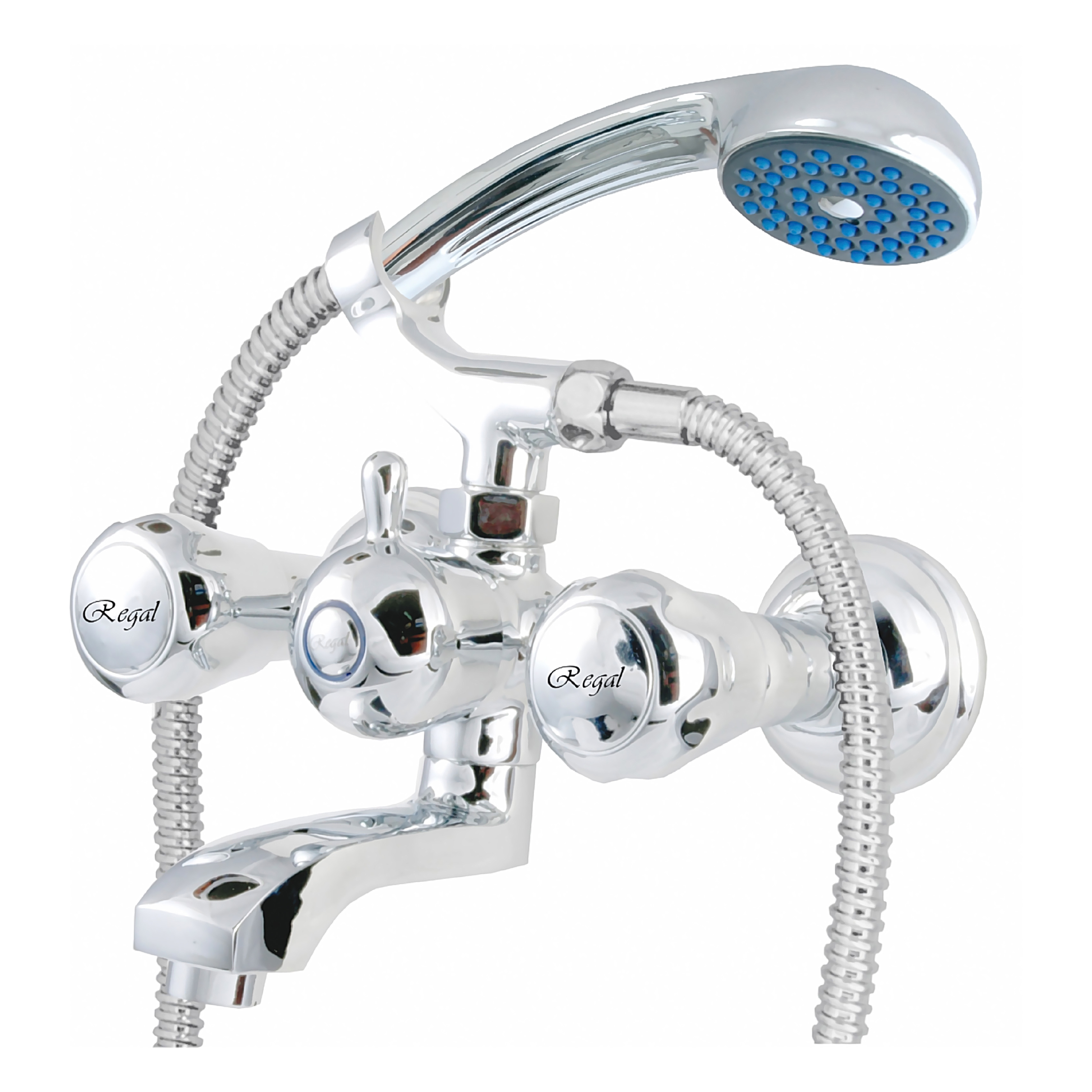 Falco Wall Mixer With Telephonic Shower Arrangement With Crutch Only