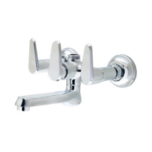 Fiesta Wall Mixer With Telephonic Shower Arrangement Without Crutch