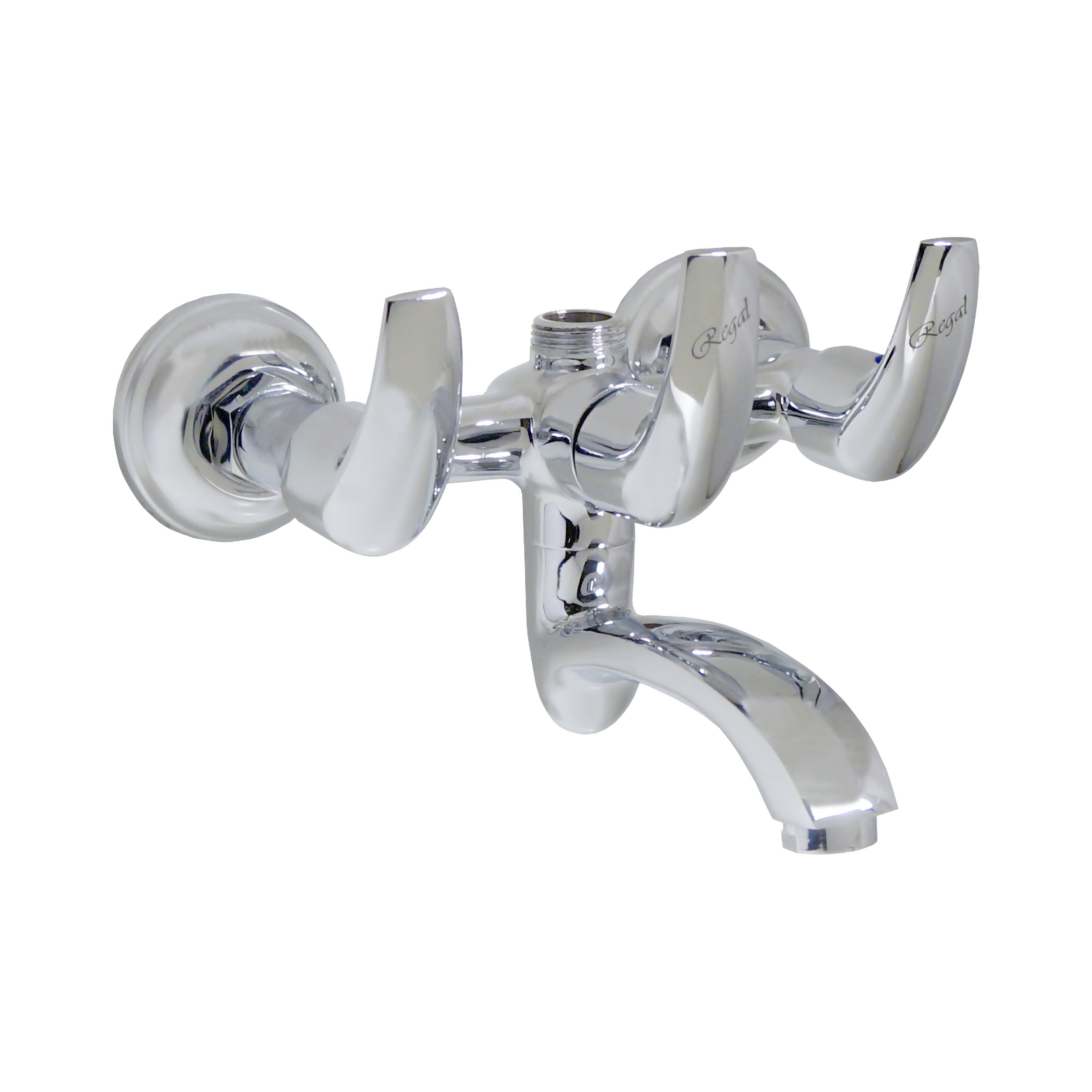 Frey Wall Mixer With Telephonic Shower Arrangement Without Crutch