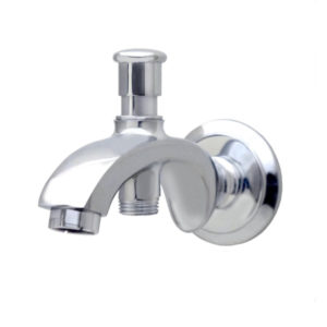 Fuero Bath Tub Spout with Button attachment for Telephonic Shower