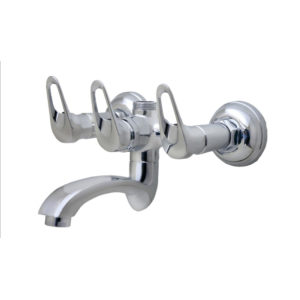 Fuero Wall Mixer with Telephonic Shower Arrangement without Crutch