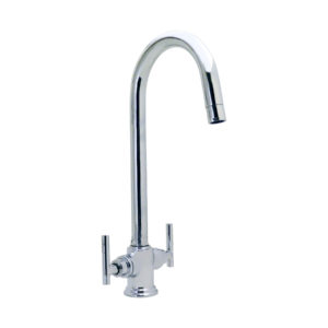 Icon Central Hole Basin Mixer With Extended Spout