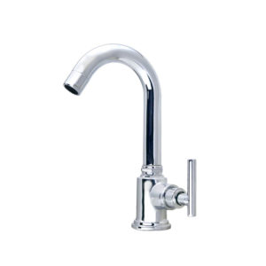 Icon Pillar Cock Swan Neck With Swivel Spout