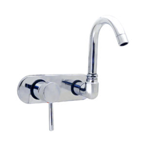 Icon Single Lever Sink Mixer Wall Mounted Exposed Parts Kit