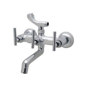 Icon Wall Mixer With Telephonic Shower Arrangement With Crutch Only