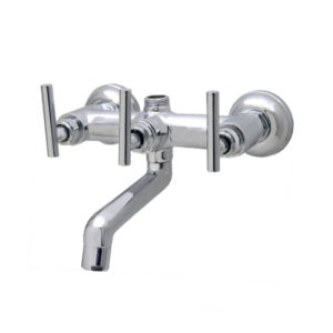 Icon Wall Mixer With Telephonic Shower Arrangement Without Crutch