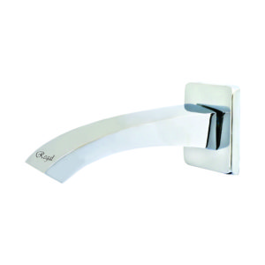 Lineaire Bath Tub Spout With Wall Flange