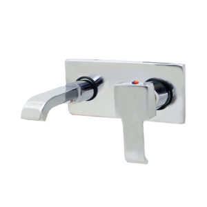 Lineaire Single Lever Basin Mixer Wall Mounted Exposed Part Kit