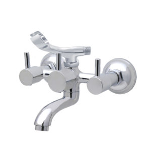 Onyx Wall Mixer with Telephonic Shower Arrangement with Crutch only