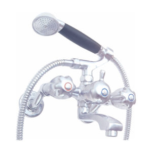 Regent Wall Mixer with Telephonic Shower Arrangement with Crutch only