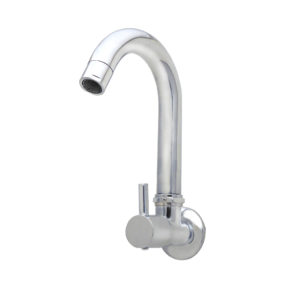 Turin Sink Cock With Swivel Spout
