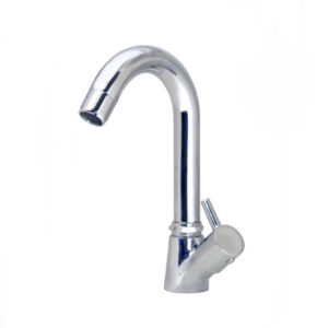 Turin Sink Cock with Swivel Spout (Table Mounted)