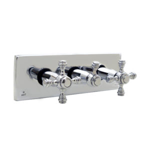 Volga Concealed Four Way Divertor Set With Hot & Cold Concealed Stop Cock With Built Non Return Valves