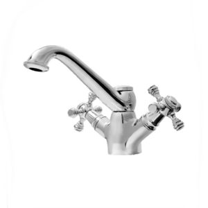 Volga Sink Mixer With Swivel Spout Table Mounted