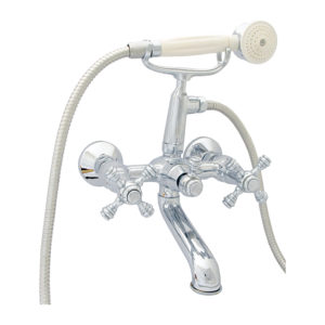 Volga Wall Mixer With Telephonic Shower Arrangement With Crutch Only