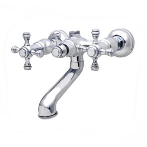 Volga Wall Mixer With Telephonic Shower Arrangement Without Crutch