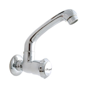 Zico Sink Cock Swivel Spout with Wall Flange