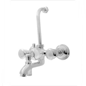 Zico Wall Mixer 3-In-1 with provision for Telephonic & Overhead Shower