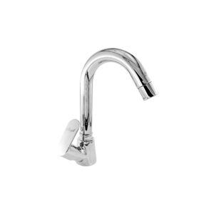 Glanz Pillar Cock Swan Neck With Swivel Pipe Spout